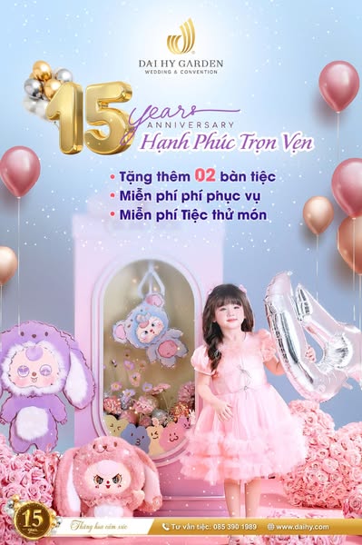 Ưu Đãi Tiệc Sinh Nhật – Thọ – Thôi Nôi - Gửi Trọn Yêu Thương