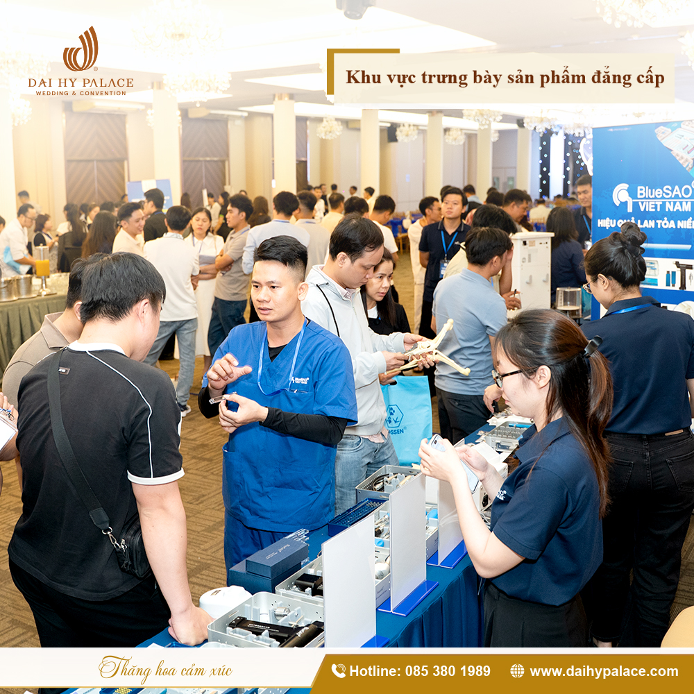 ĐẠI HỶ PALACE Có Khu Vực Trưng Bày Sản Phẩm Chuyên Biệt Đẳng Cấp