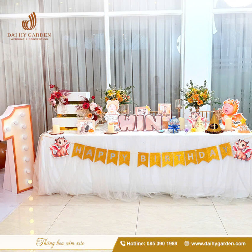 Tổ Chức Sinh Nhật Bé - Đại Hỷ Garden Biến Hóa Giấc Mơ Trọn Vẹn