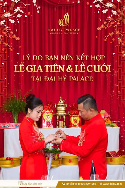 Có Nên Kết Hợp Lễ Gia Tiên & Lễ Cưới Tại Đại Hỷ Garden