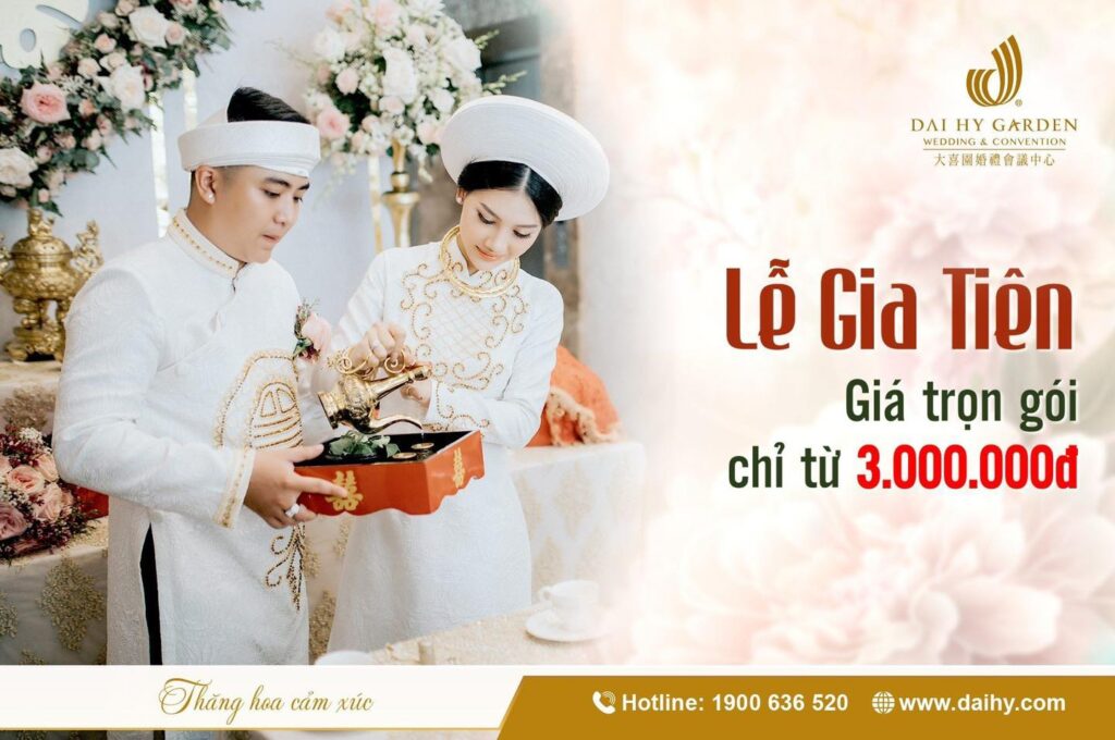 Lễ Gia Tiên Song Hỷ Trọn Gói Chỉ Với 3 Triệu Đồng