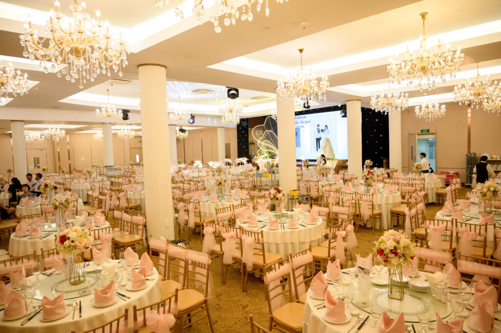 Sảnh Cưới Sang Trọng, Đa Dạng Sức Chứa, Linh Hoạt Theo Số Lượng Khách Mời