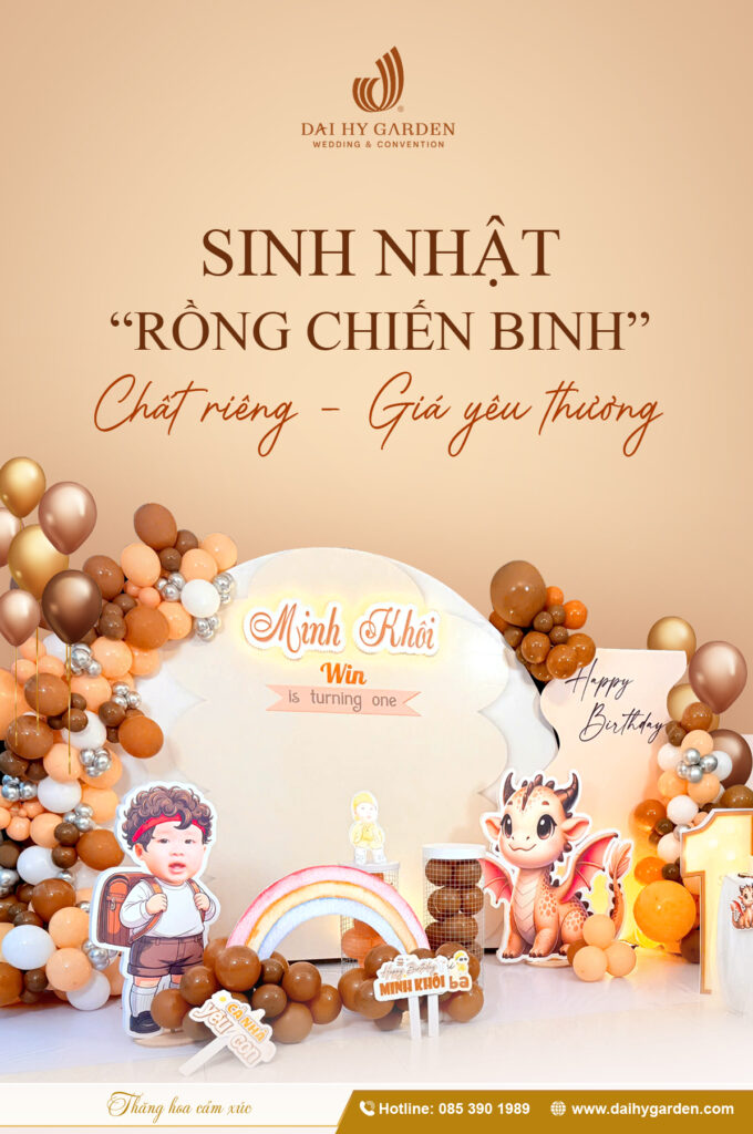 Tổ Chức Sinh Nhật Bé Theo Concept - Không Gian Bùng Nổ Sắc Màu