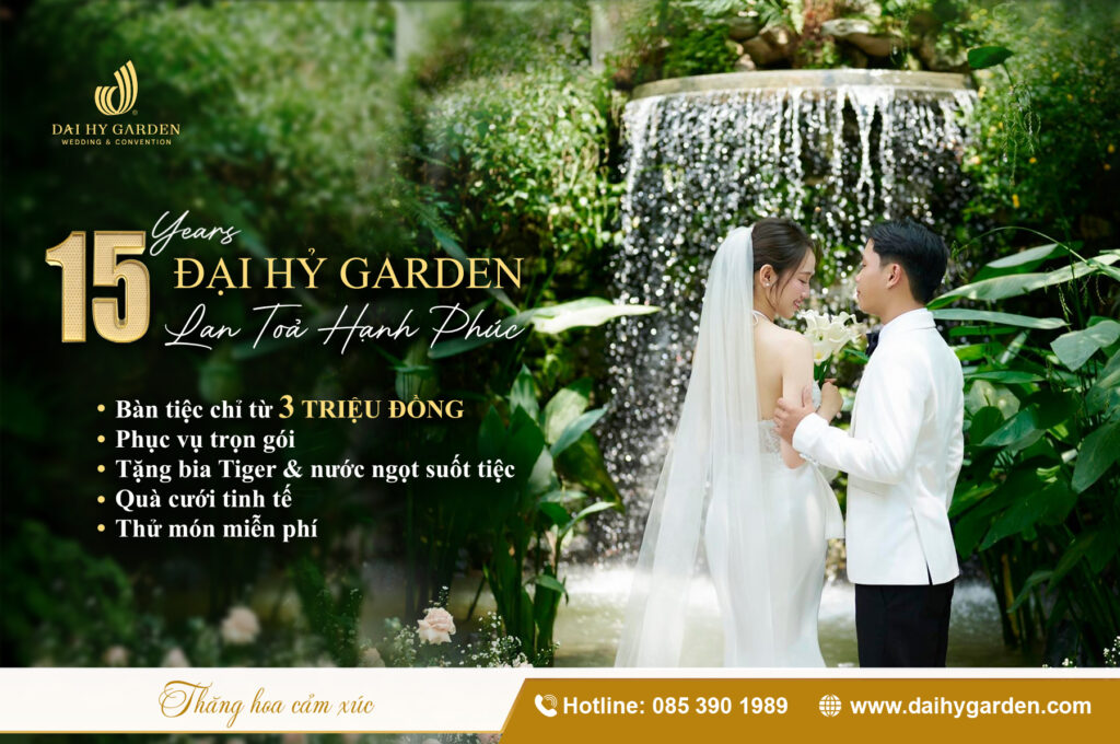 Ưu Đãi Đặc Biệt Tiệc Cưới Chỉ Có Tại Đại Hỷ Garden