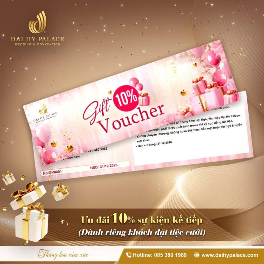 Voucher Couple Zone - Giảm 10% Cho Sự Kiện Tiếp Theo