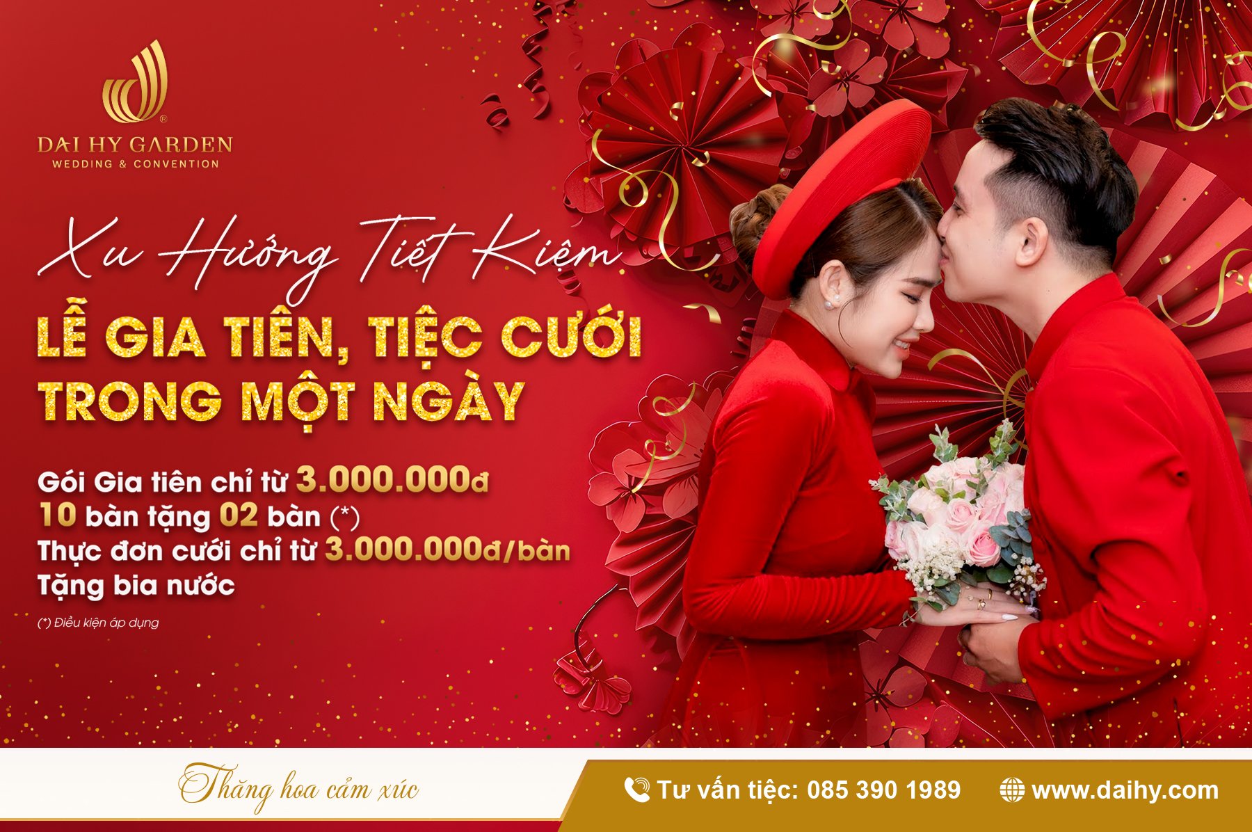 Xu Hướng Tiết Kiệm Kết Hợp Lễ Gia Tiên & Lễ Cưới Trong Cùng Một Ngày